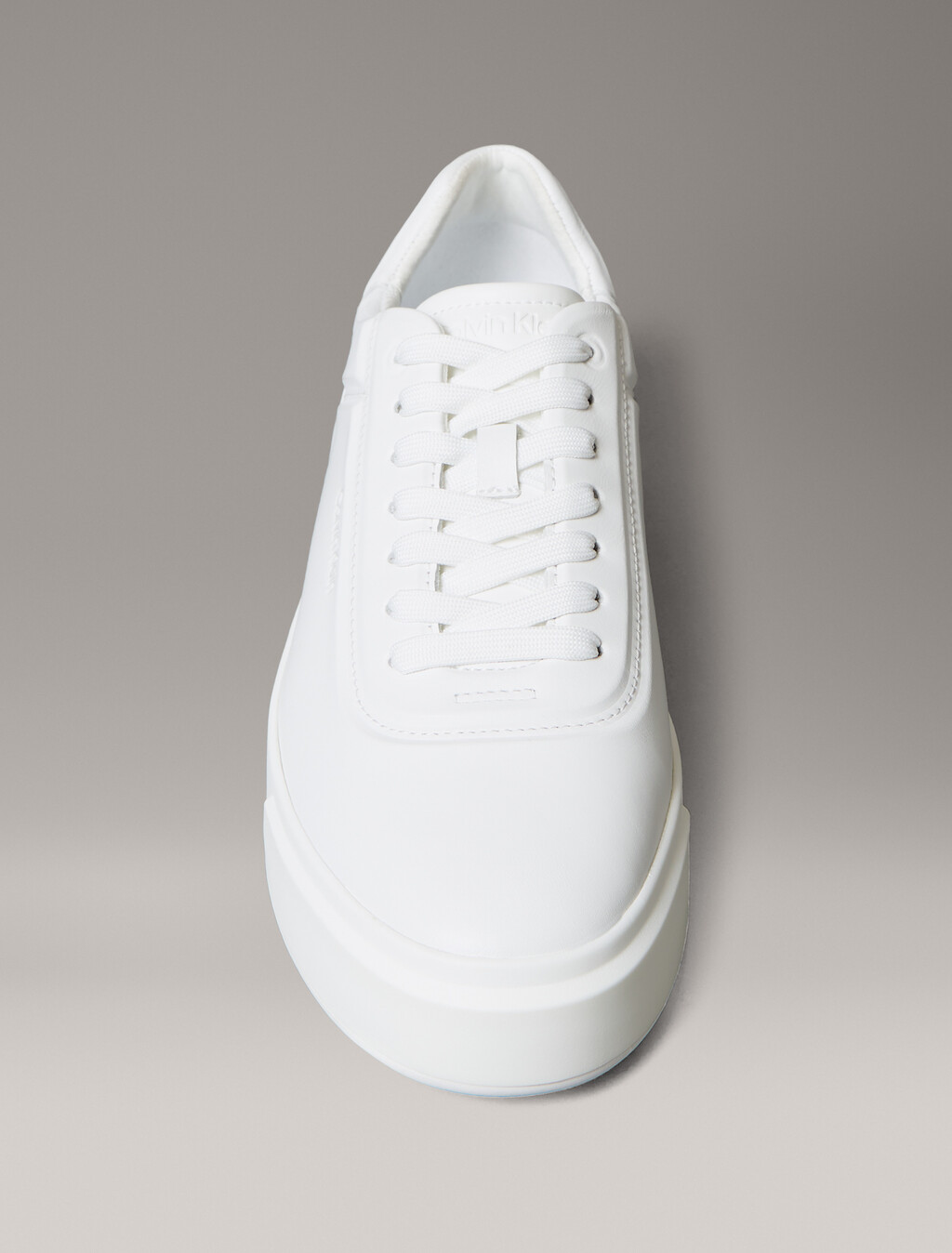 Premier - Leather Signature Trainers, Triple Bright White, hi-res