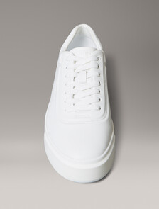 Premier - Leather Signature Trainers, Triple Bright White, hi-res