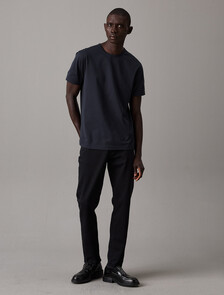 The Calvin Double Mercerized Tee, Vulcan, hi-res