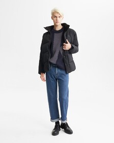 MODERN NEUTRALS OVERSIZED PUFFER JACKET, Ck Black, hi-res