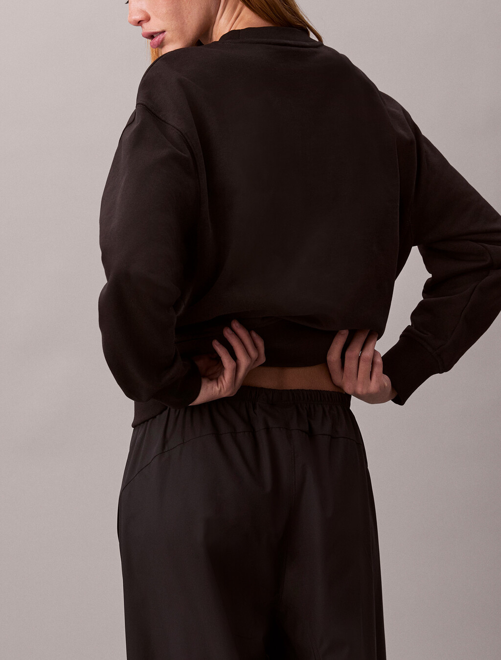 Premium Terry Sweatshirt, Black, hi-res