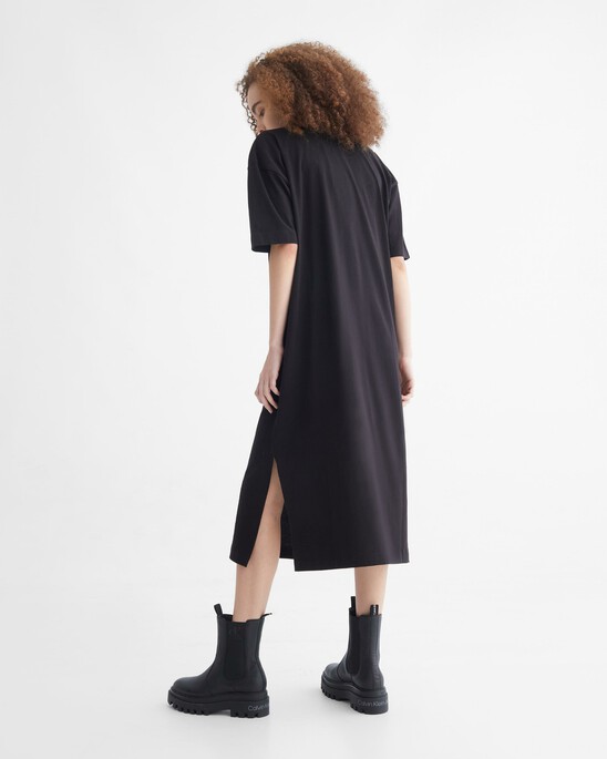 ARCHIVAL NEUTRALS MONOGRAM T-SHIRT DRESS