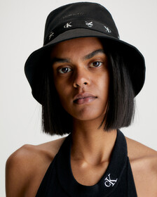 ORGANIC COTTON BUCKET HAT, Black, hi-res