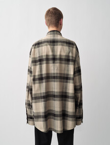 Blakely Plaid Button-Down Shirt, Black, hi-res