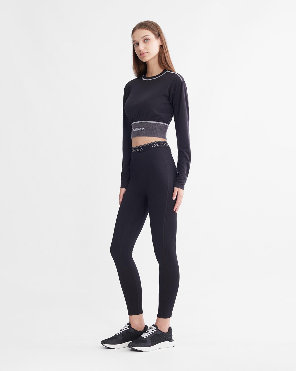 Icon Relaxed Cropped Tee, BLACK BEAUTY, hi-res