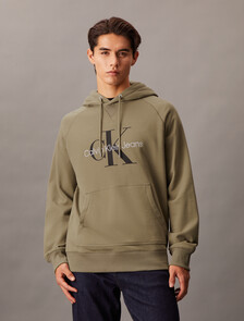Monogram Relaxed Hoodie, Brindle, hi-res