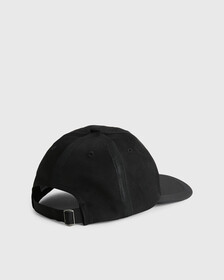 RECYCLED TWILL CAP, Black, hi-res
