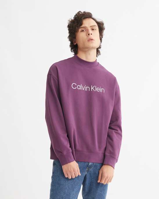 UNISEX RELAXED COTTON TERRY SWEATSHIRT