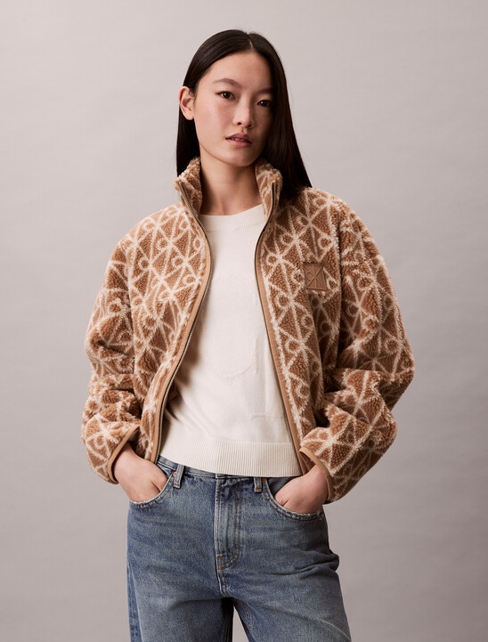 Emblem Sherpa Jacket