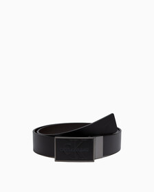 Faceted Belt 35mm, BLK SMTH SPLIT/, hi-res