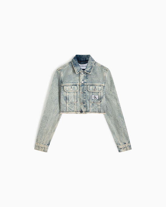Extreme Cropped 90s Denim Jacket