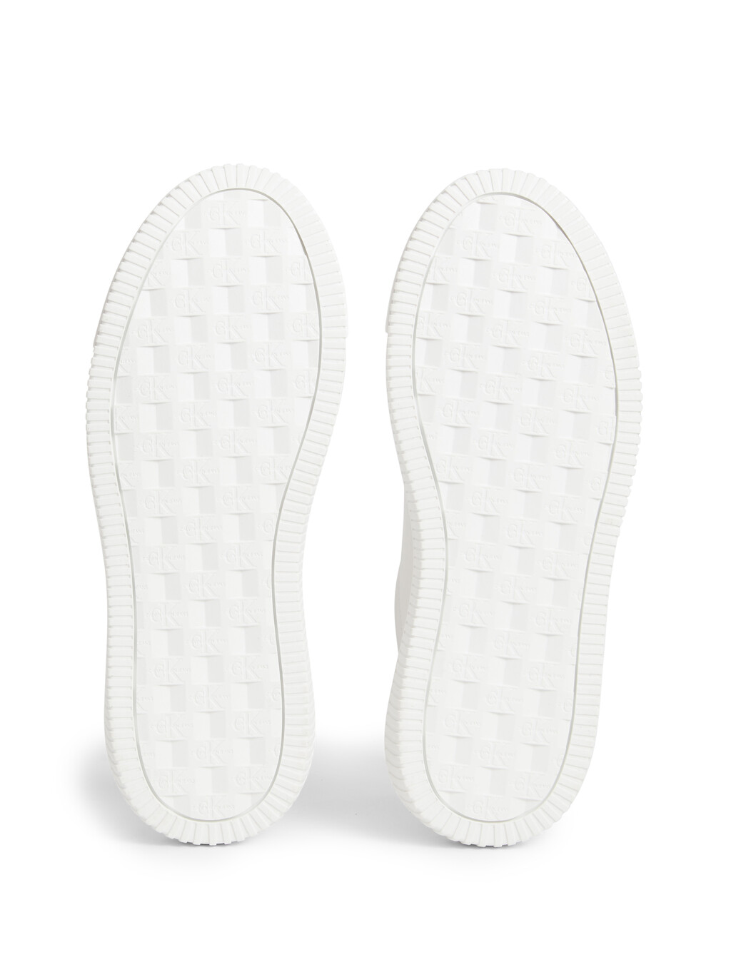 Leather Trainers, White, hi-res