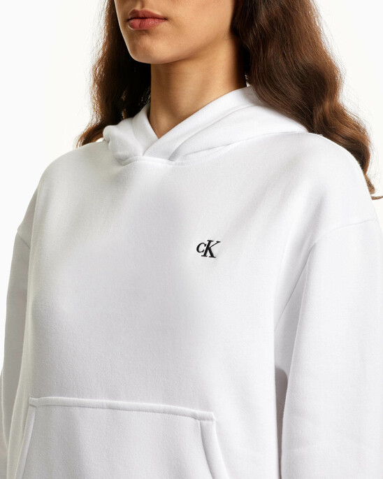 ARCHIVE MONOGRAM FLEECE HOODIE