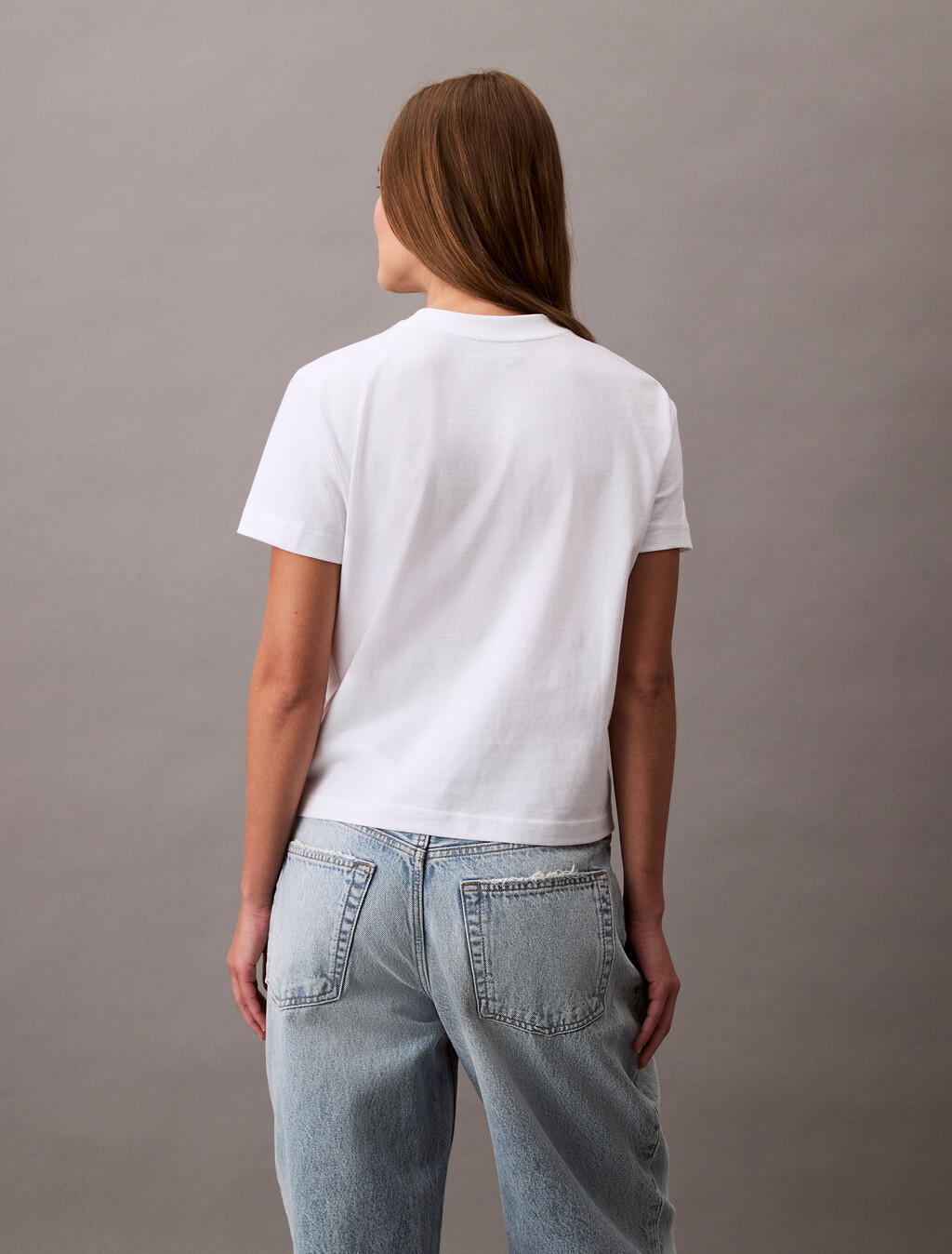 Archive Logo Crewneck Tee, Brilliant White, hi-res