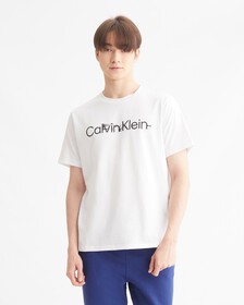 ESSENTIALS LOGO GRAPHIC TEE, BRIGHT WHITE, hi-res