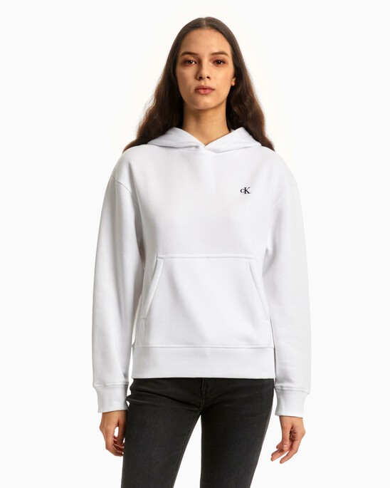ARCHIVE MONOGRAM FLEECE HOODIE