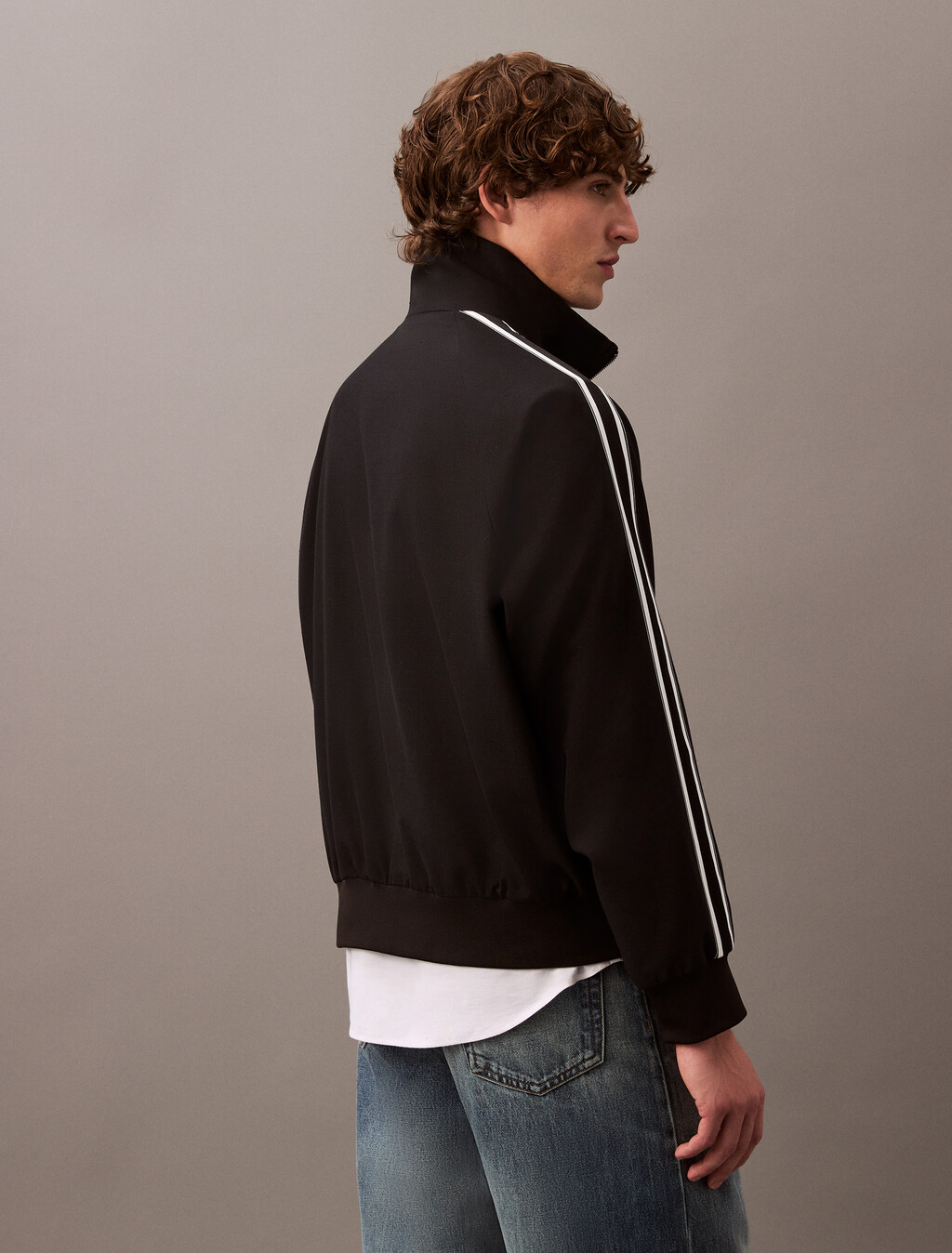 Relaxed Track Jacket, Dark Sapphire, hi-res