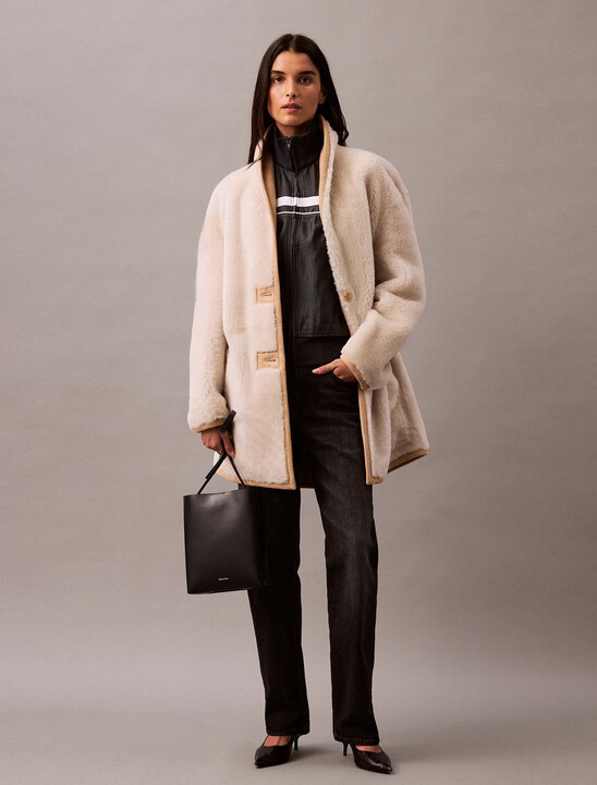 Reversible Shearling Coat