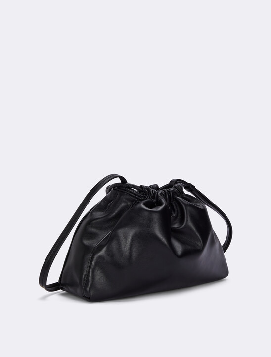 Gathered Drawstring Crossbody