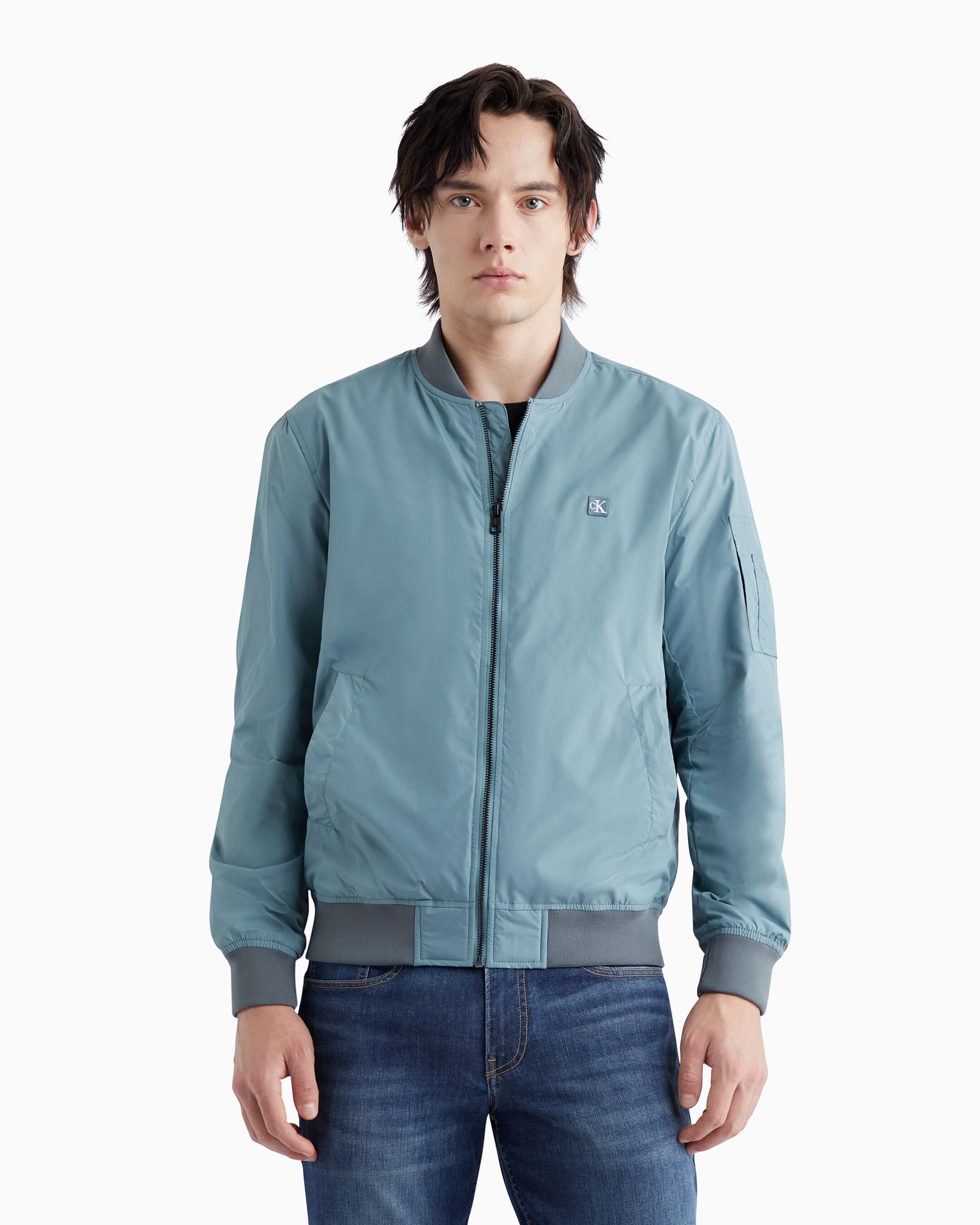 Mens calvin klein best sale windbreaker
