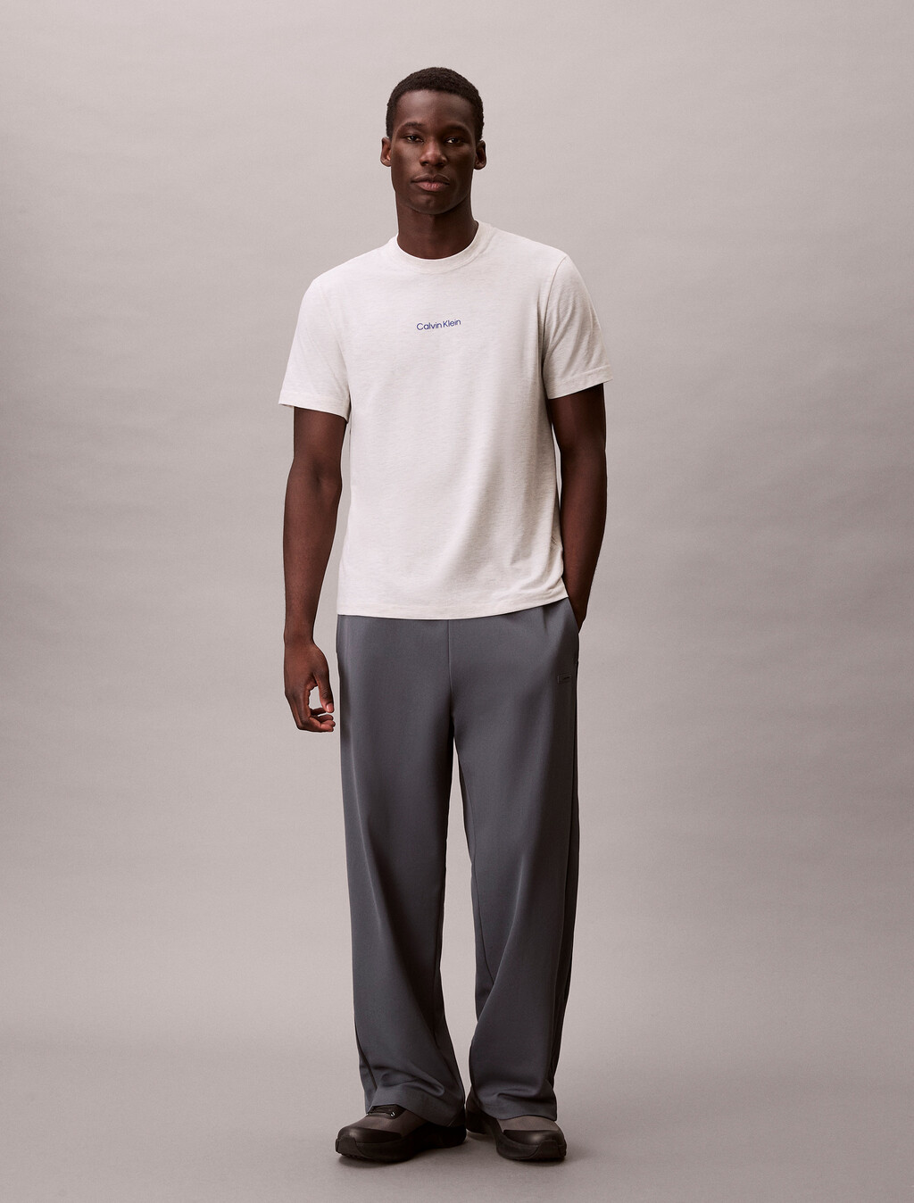 Icon Sport Lifestyle Tee, Snow Heather, hi-res