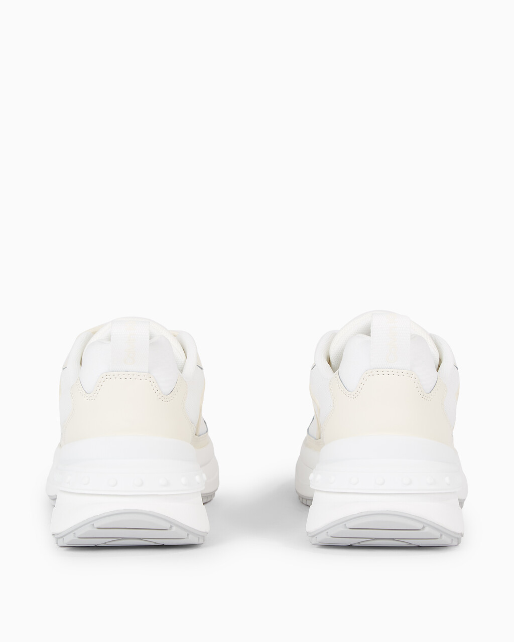 Mesh Chunky Trainers, Bright White/Creamy White, hi-res