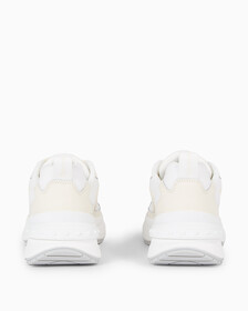 Mesh Chunky Trainers, Bright White/Creamy White, hi-res