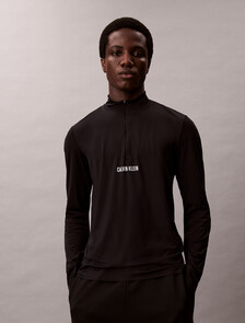 Sheer Alpaca Fine Gauge Crewneck Sweater, Black, hi-res