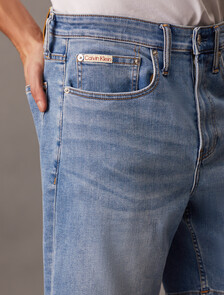 37.5 Relaxed Denim Shorts, Denim Light, hi-res