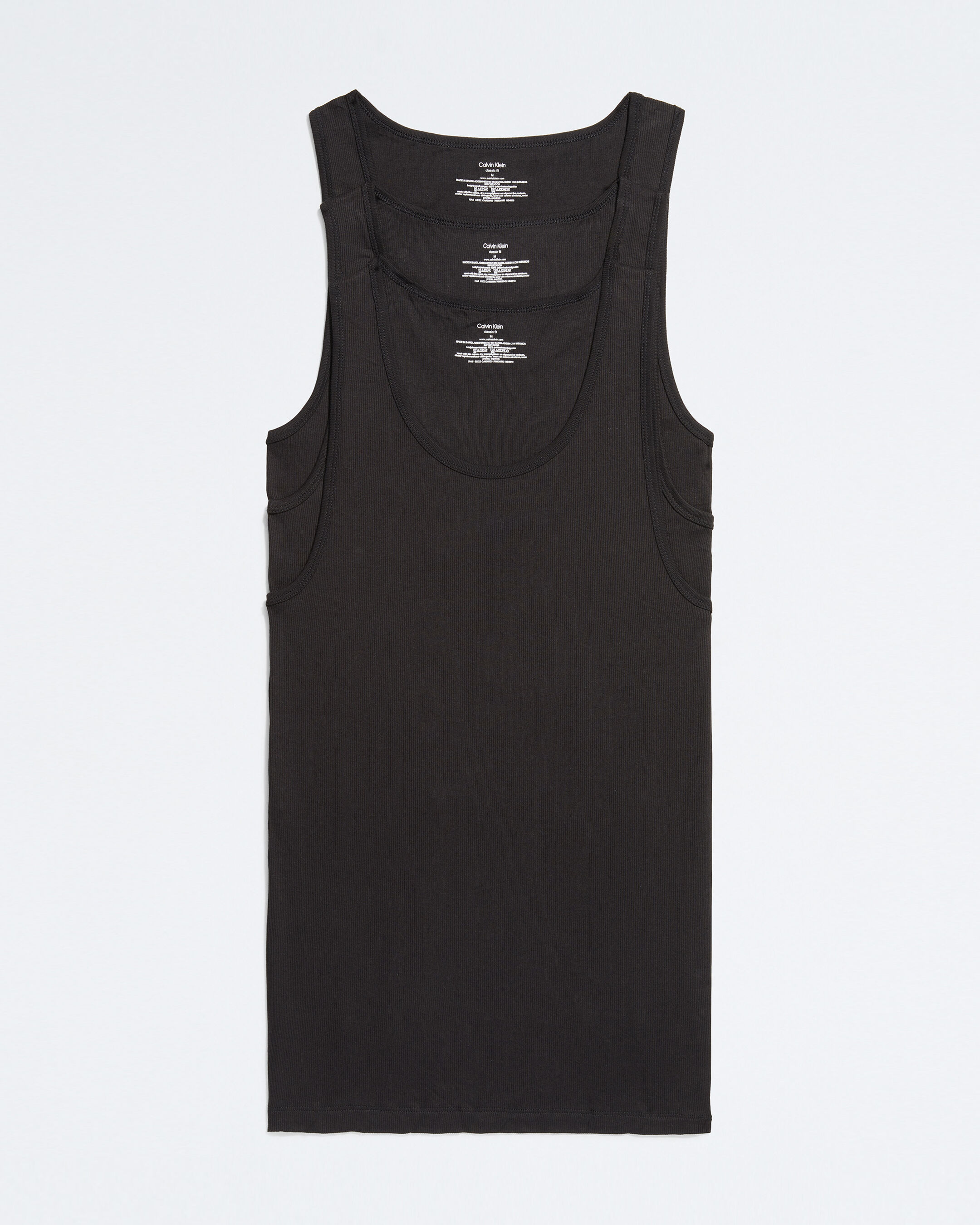 Calvin klein black tank top cheap