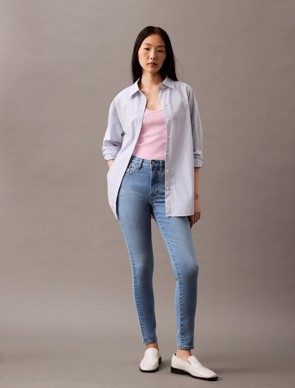 Mid Rise Skinny Jeans, LIGHT CAPE, hi-res