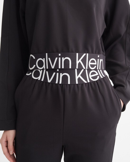 CK EFFECT KNIT SWEATPANTS