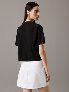 CK Crest Boxy Pocket Tee, Black, hi-res