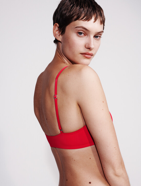 Minimalist Micro Lightly Lined Demi Bra