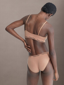 Modern Seamless Triangle Bralette, SANDALWOOD, hi-res