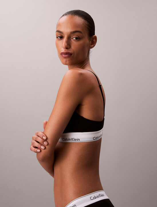 Icon Cotton Lightly Lined Triangle Bra