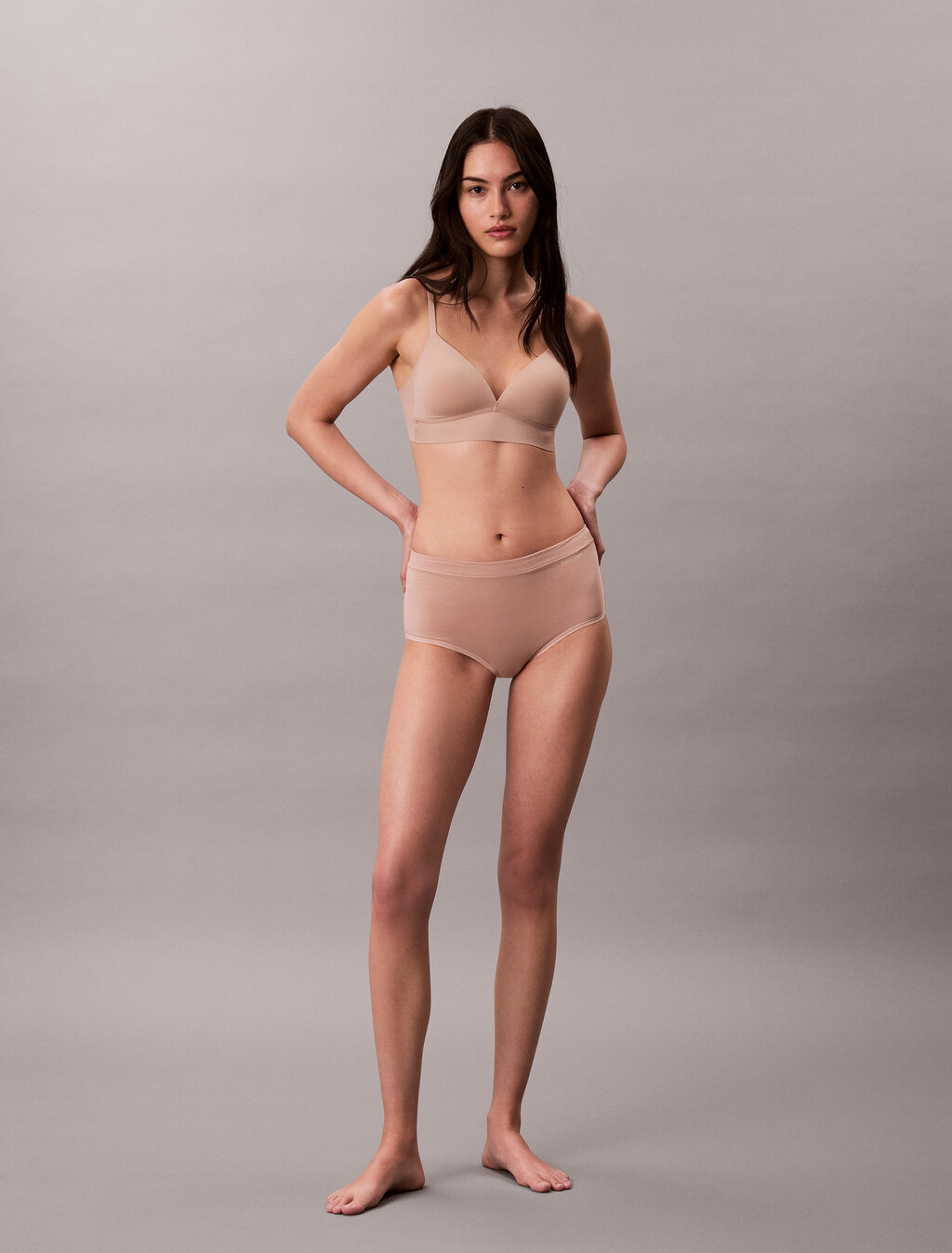 Invisibles Lightly Lined Triangle Bra, Cedar, hi-res