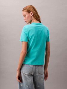Monogram T-shirt, Turquoise Infusion, hi-res