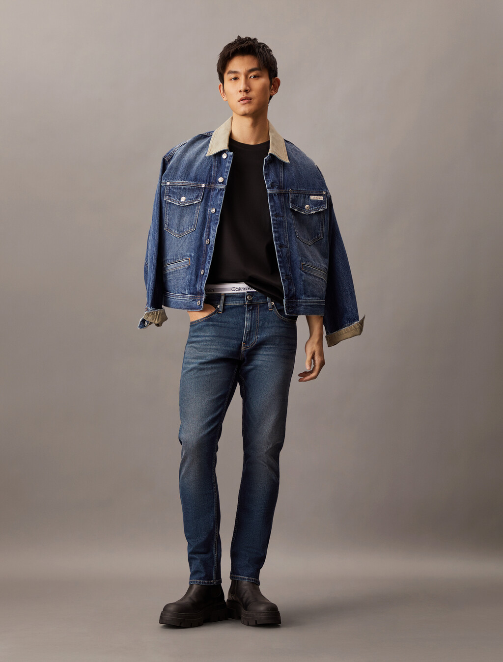 Slim Jeans, Denim Dark, hi-res