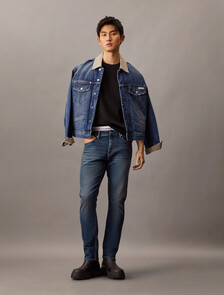 Slim Jeans, Denim Dark, hi-res