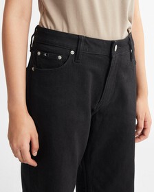 90S STRAIGHT BLACK ARCHIVAL JEANS, Rinse Black, hi-res