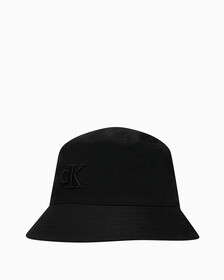 Organic Cotton Bucket Hat, BLACK, hi-res