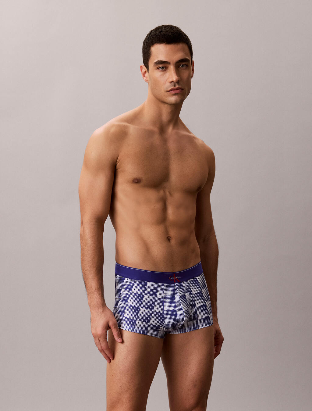 Graphic Monogram Low Rise Trunk, PIXEL GRADIENT BLUE RIVER FOG, hi-res