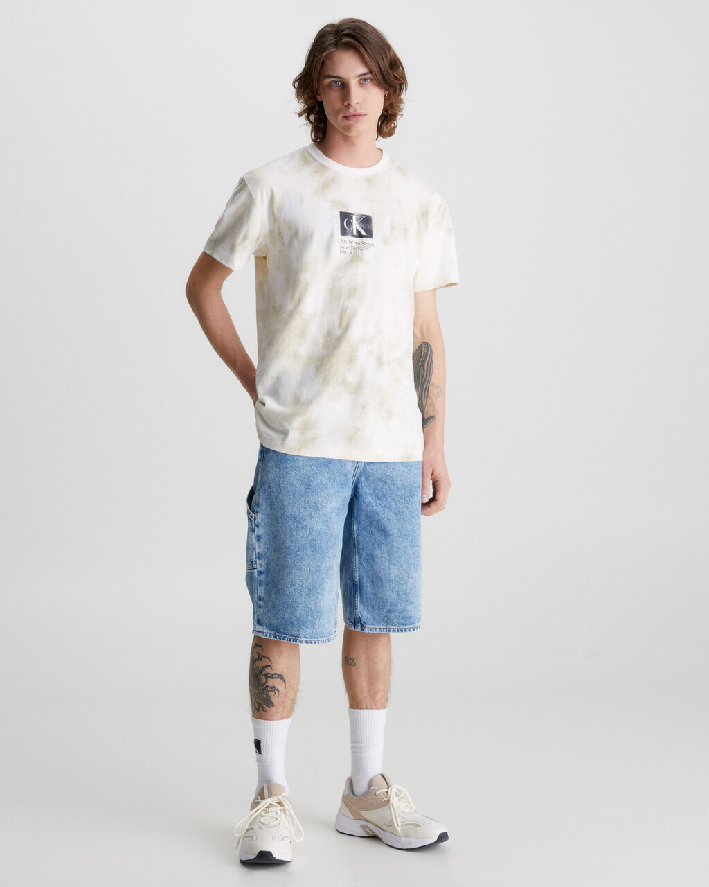 TIE DYE MONOGRAM T-SHIRT, Tie Dye Aop, hi-res