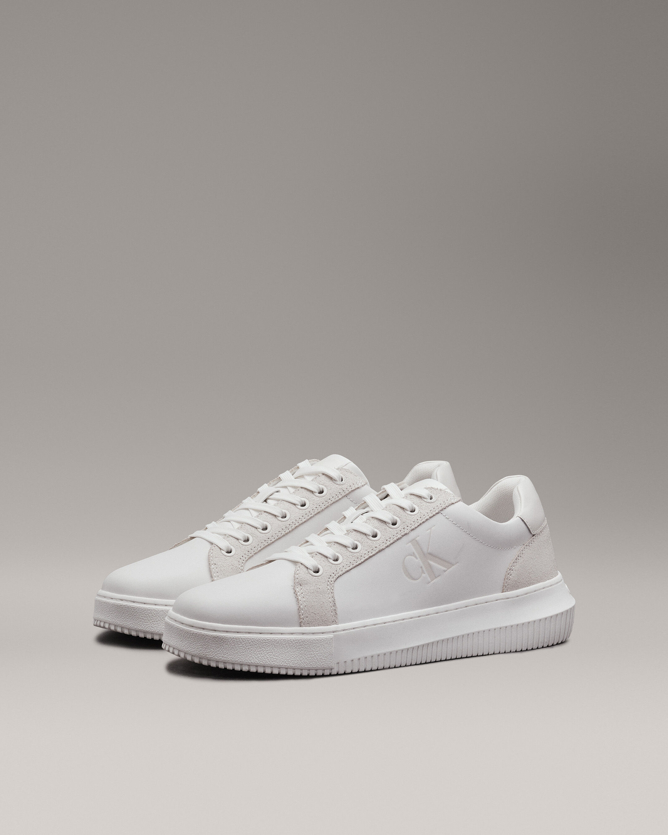 Ck white shoes deals