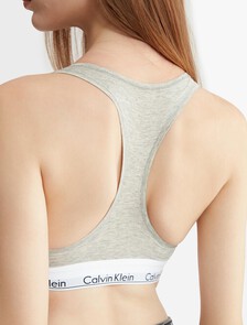 2 Pack Icon Cotton Bralettes, Black/ Grey Heather (Legacy BGH), hi-res