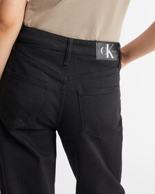 90S STRAIGHT BLACK ARCHIVAL JEANS, Rinse Black, hi-res