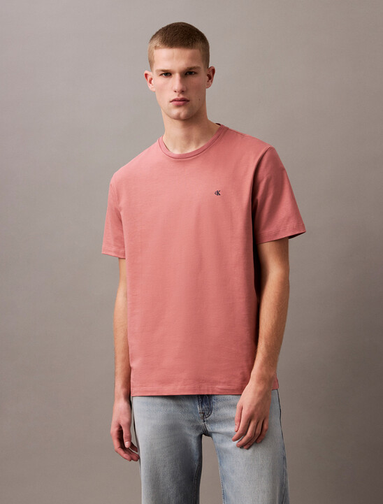 Smooth Cotton Monogram Logo T-Shirt