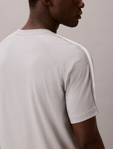 Performance Cotton Blend Gym T-shirt, Neutral Gray, hi-res