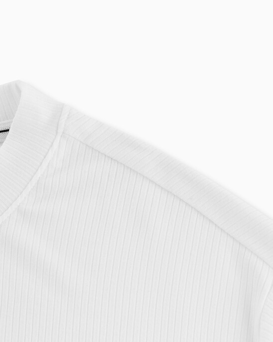Side Gather Monogram Tee